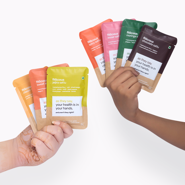 Fitlicious Assorted Sattu Box (7 Sachets)